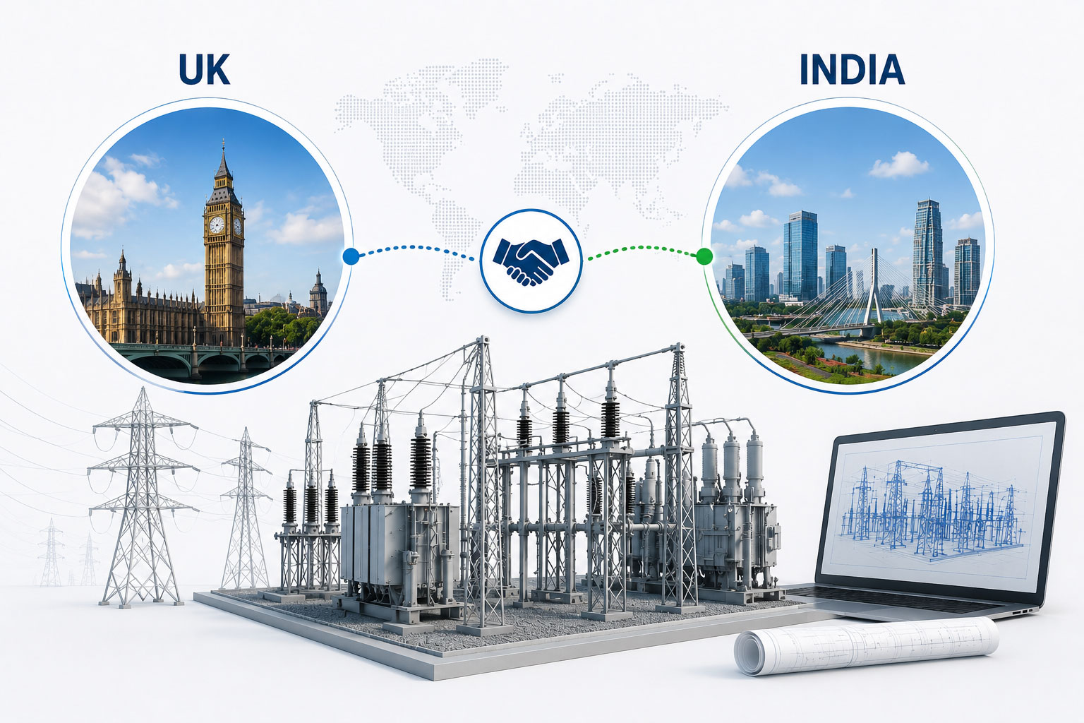 Integrated UK-India Delivery Model